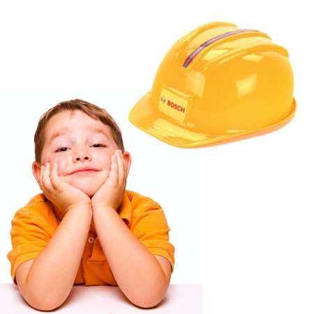 Kask budowlany dla dzieci żółty Bosch KLEIN 8127 