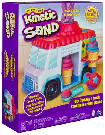Kinetic Sand piasek kinetyczny zestaw Ice Cream Truck