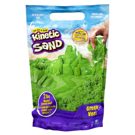 Kinetic Sand piasek kinetyczny żywe kolory zielony 930g