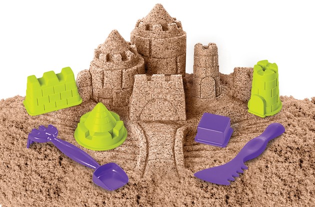 Kinetic Sand zestaw plażowy piasek kinetyczny + akc.