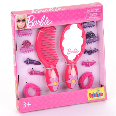 Klein 5704 Zestaw fryzjerski Barbie podręczny
