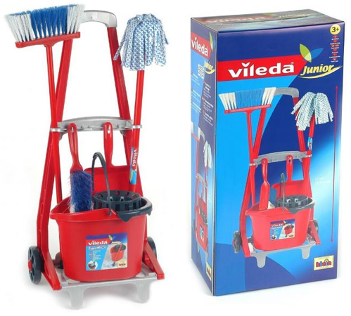 Klein 6741 - Wózek do sprzątania dla dzieci Vileda