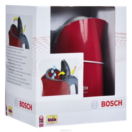Klein 9548 Zabawkowy czajnik Bosch z funkcją napełniania wodą