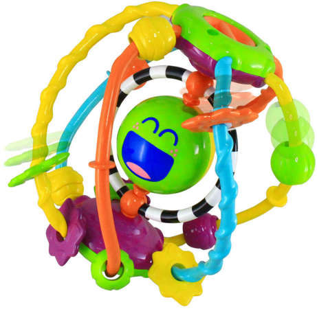 Kolorowa kula sensoryczna dla dzieci z lusterkiem