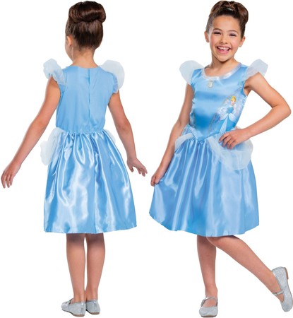 Kostium dla dzieci Strój karnawałowy Disney Kopciuszek 124 - 135 cm 7-8 lat