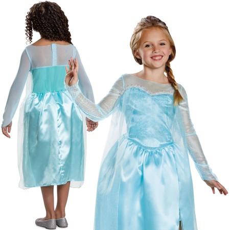 Kostium dla dzieci Strój karnawałowy Disney Kraina Lodu Elsa 109-123 cm 5-6 lat