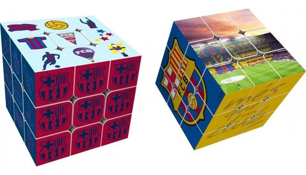 Kostka Rubika Edycja 3x3 FC Barcelona
