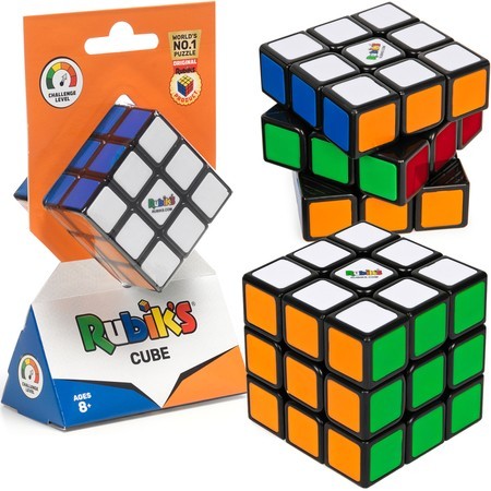 Kostka Rubika Oryginalna 3x3 układanka logiczna Rubik's Cube USZKODZONE OPAKOWANIE