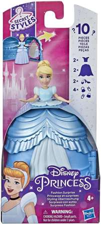 Księżniczki Disney Lalka Kopciuszek w sukience z niespodziankami
