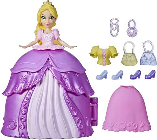 Księżniczki Disney Lalka Roszpunka w sukience z niespodziankami