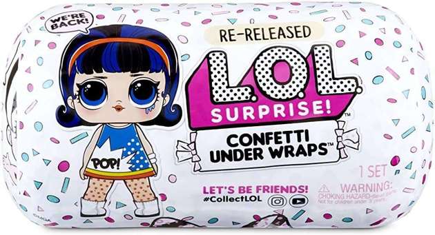 L.O.L. Surprise Confetti Under Wraps z laleczką