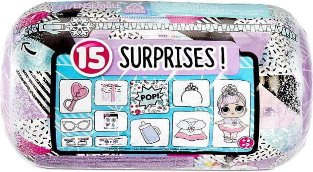 L.O.L. Surprise! Winter Confetti Reveal z laleczką