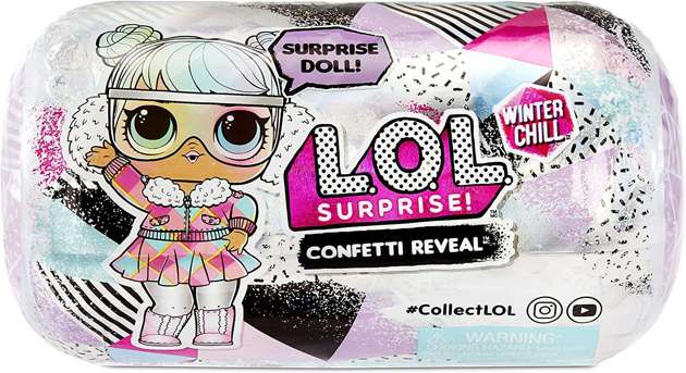 L.O.L. Surprise! Winter Confetti Reveal z laleczką