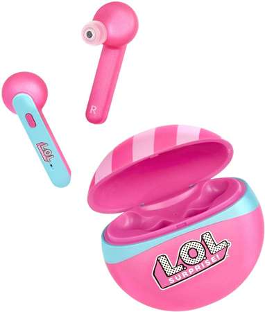 L.O.L. Surprise douszne słuchawki bezprzewodowe LOL Suprise i zwierzątko niespodzianka slime