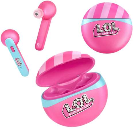 L.O.L. Surprise douszne słuchawki bezprzewodowe LOL Suprise i zwierzątko niespodzianka slime