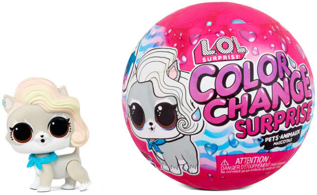 L.O.L. Surprise! kula Pets Color Change figurka 