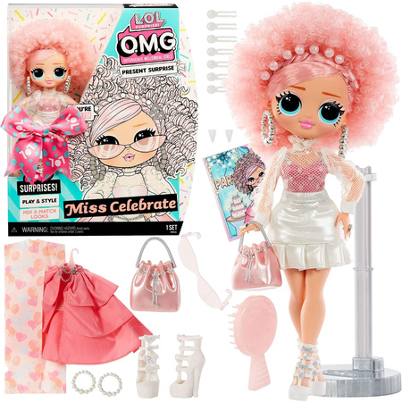 LOL OMG Surprise modna lalka Miss Celebrate + akcesoria