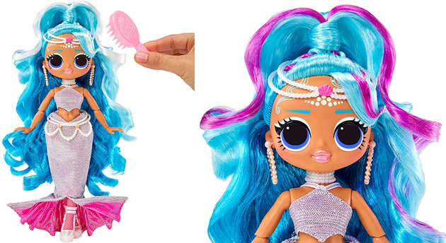 LOL Surprise! Queens lalka Splash Beauty włosy zmieniające kolor
