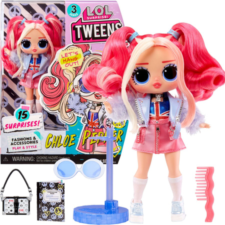 LOL Surprise! Tweens seria 3 Lalka Chloe Pepper + 15 akcesoriów