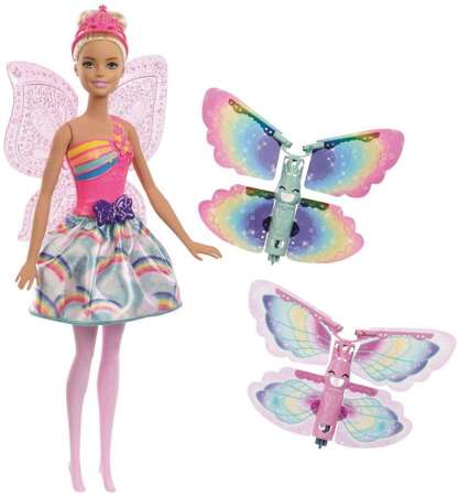 Lalka Barbie Wróżka ruchome skrzydełka