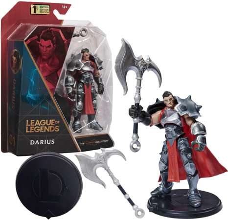 League of Legends LOL Darius figurka kolekcjonerska + akcesoria