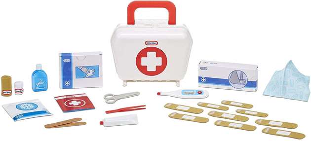 Little Tikes Walizka lekarska First Aid Kit + 25 akcesoriów 