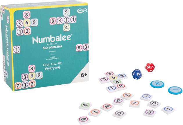 Logiczna gra towarzyska matematyczna Numbalee