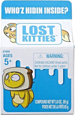 Lost Kitties seria 1 mały kartonik z figurką i akcesoriami E4458 niespodzianka
