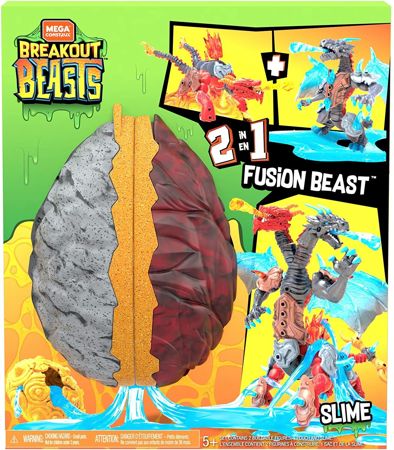 MEGA Breakout Jajko 2w1 Bestie Fusion Beast
