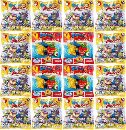 Magic Box Super Zings seria 4 16 figurek + kryjówki Superzings