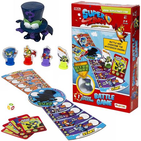 MagicBox Super Zings Battle Game gra planszowa Superzings