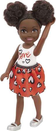 Mattel Barbie Chelsea lalka w bluzeczkę z nadrukiem