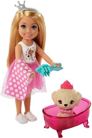 Mattel Barbie Zestaw Chelsea Przygody Księżniczek 
