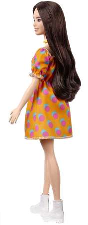 Mattel Barbie lalka Fashionistas brązowe włosy