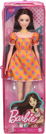 Mattel Barbie lalka Fashionistas brązowe włosy