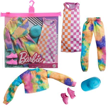 Mattel Barbie ubranko Fashionistas zestaw tie-dye