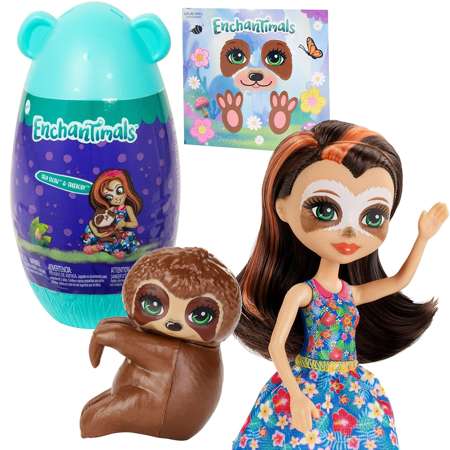 Mattel Enchantimals lalka i figurka leniwiec