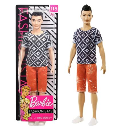 Mattel FXL62 Barbie Lalka Ken Fashionistas