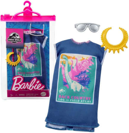 Mattel GRD47 Barbie Jurassic world ubranka+buty #3