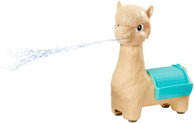 Mattel Gra zręcznościowa Paki Alpaki plująca wodą lama