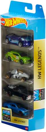 Mattel Hot Wheels 5-pak autek HW Legends