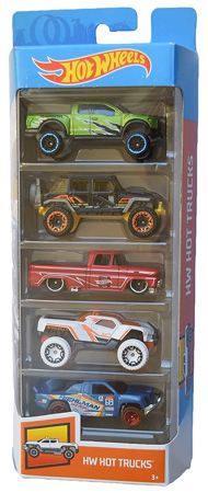 Mattel Hot Wheels 5-pak autek Hot Trucks
