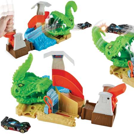 Mattel Hot Wheels City Toxic Gator Attack