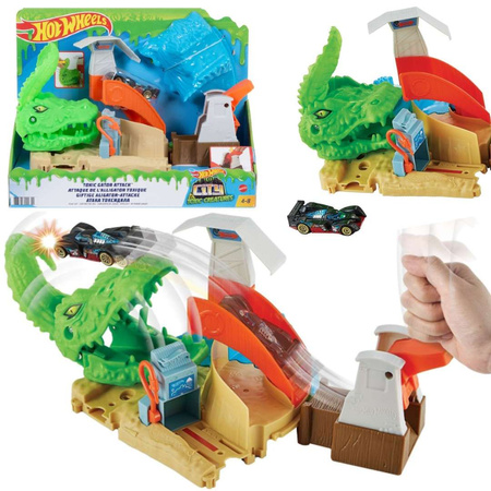 Mattel Hot Wheels City Toxic Gator Attack