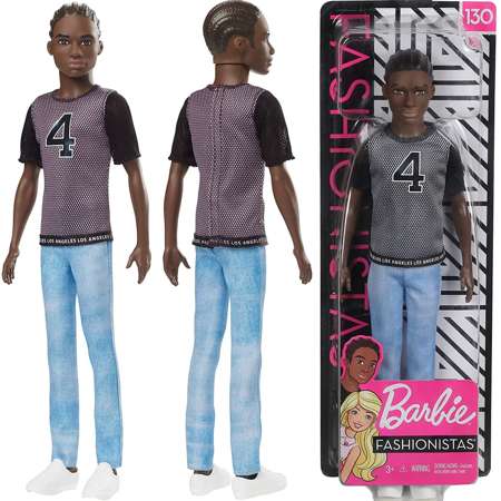 Mattel Lalka Barbie Stylowy Ken Fashionistas