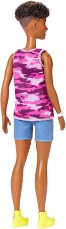 Mattel Lalka Ken Fashionistas I Barbie 128 afro 