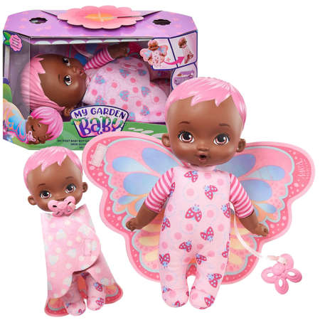 Mattel My Garden Baby Różowy bobasek motylek