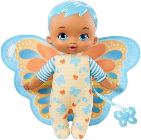 Mattel My Garden Baby bobasek niebieski motylek