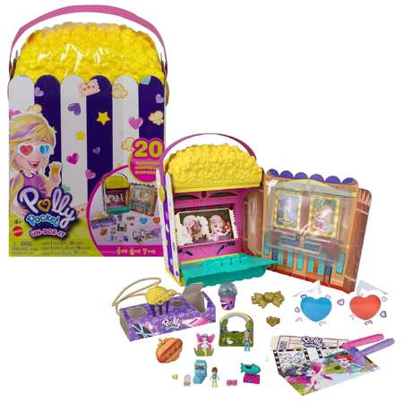 Mattel Polly Pocket Popcorn zestaw z niespodz