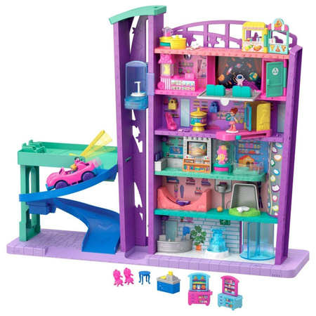 Mattel Polly Pocket Wielkie Centrum Handlowe + figurki